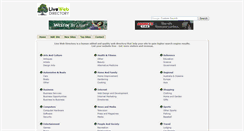Desktop Screenshot of livewebdirectory.com